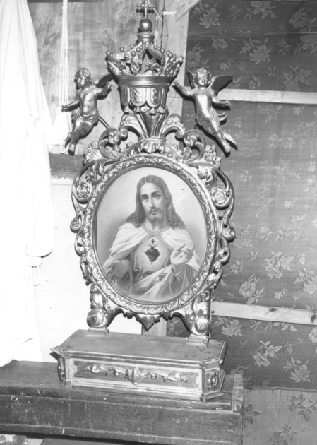 Sacro Cuore di Gesù (edicola) - ambito lucchese (sec. XIX)