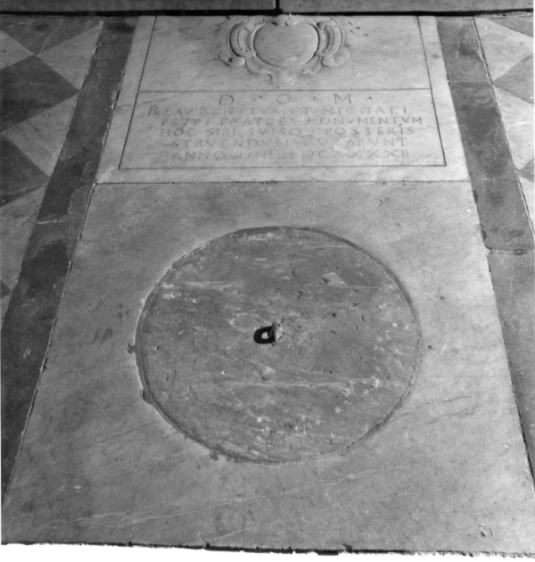 lastra tombale di Ardenti Alessandro (sec. XVII)