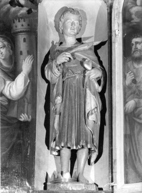Sant'Ansano (scultura) di Francesco di Valdambrino (attribuito) (sec. XV)