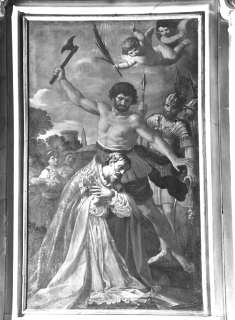 MARTIRIO DI SAN GEMIGNANO (dipinto) di Gimignani Giacinto (attribuito) (sec. XVII)