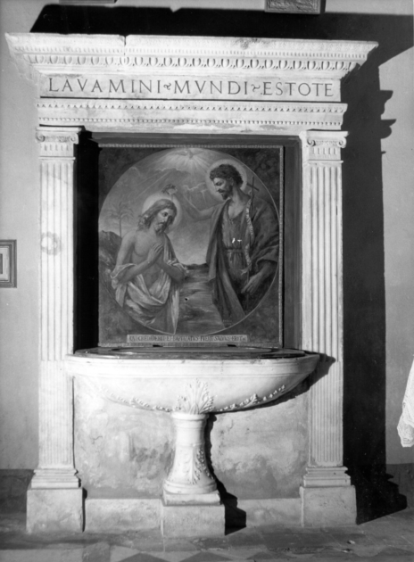 fonte battesimale di Civitali Matteo (bottega), Lorenzo di Pantaleone (secc. XV/ XVI)