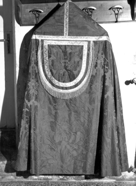 piviale, serie - manifattura lucchese (fine/inizio secc. XVIII/ XIX)