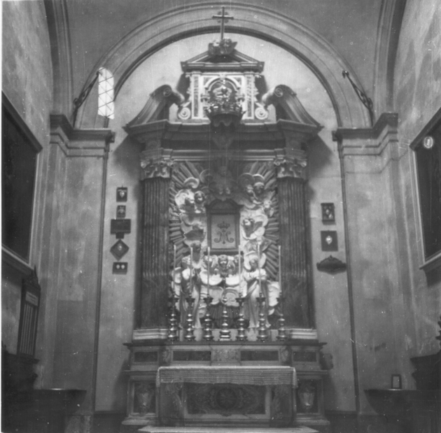 altare maggiore di Cecchi Giovanni (fine sec. XVIII)