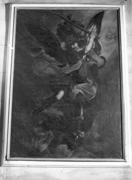 SAN MICHELE ARCANGELO (dipinto) - ambito lucchese (sec. XVII)