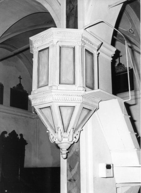 pulpito - manifattura lucchese (primo quarto sec. XIX)