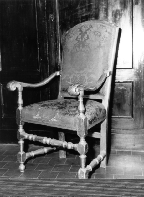 seggiolone - manifattura lucchese (sec. XVIII)