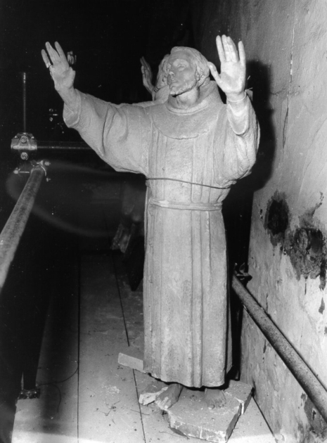 San Francesco (statua, serie) di Angeloni Alfredo (sec. XX)