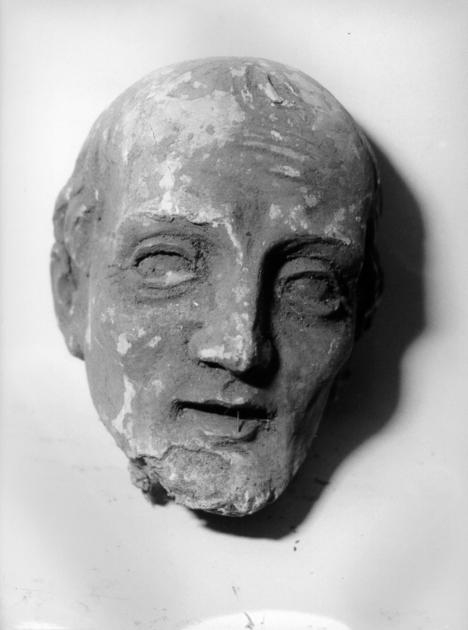 figura maschile (scultura, opera isolata) - bottega lucchese (secc. XIX/ XX)