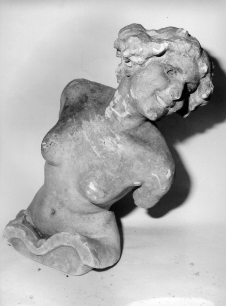 figura femminile (statua, opera isolata) - bottega lucchese (secc. XIX/ XX)