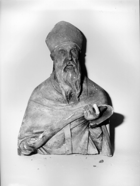 figura maschile (busto, serie) di Passaglia Augusto (secc. XIX/ XX)