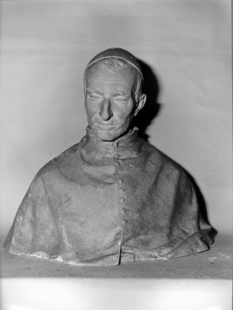 figura maschile (busto, opera isolata) di Passaglia Augusto (secc. XIX/ XX)
