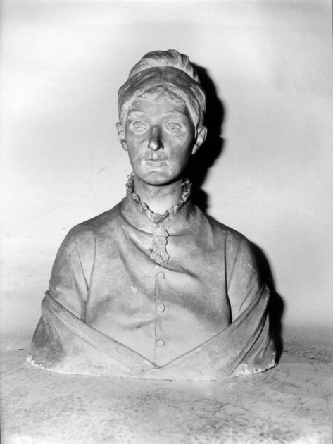 figura femminile (busto, opera isolata) di Passaglia Augusto (secc. XIX/ XX)