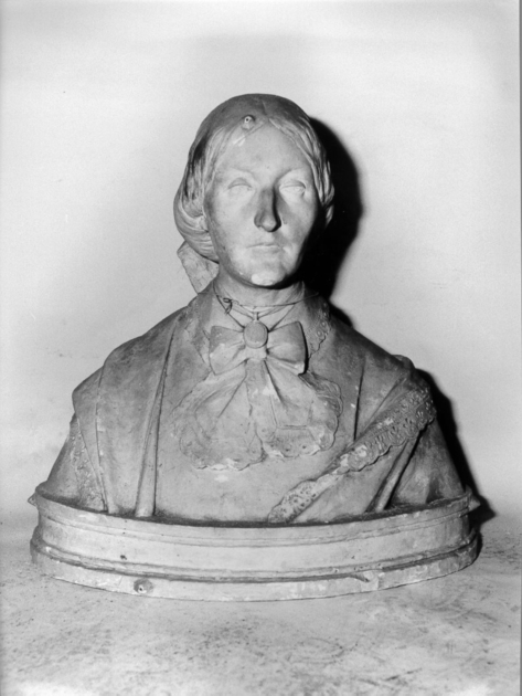 figura femminile (busto, opera isolata) di Passaglia Augusto (secc. XIX/ XX)