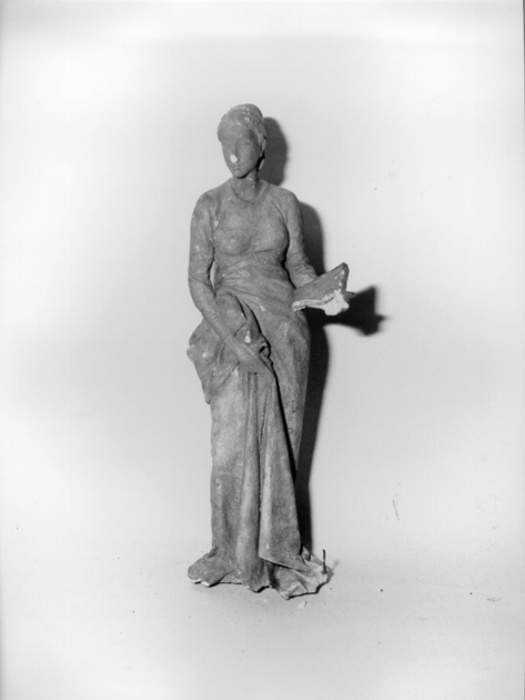 figura femminile (scultura, serie) di Passaglia Augusto (secc. XIX/ XX)