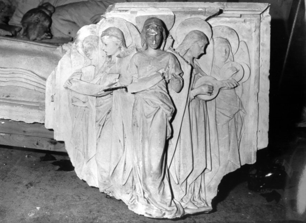 figure (rilievo, frammento) di Passaglia Augusto (secc. XIX/ XX)