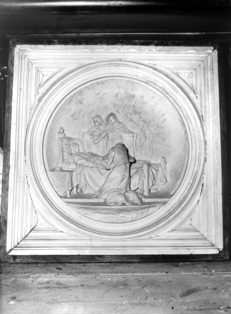 morte della Vergine (rilievo, serie) di Passaglia Augusto (secc. XIX/ XX)