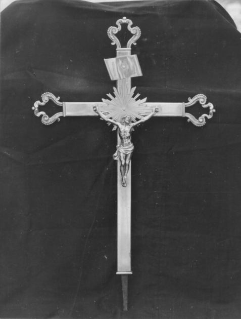 croce processionale - ambito toscano (sec. XVIII)