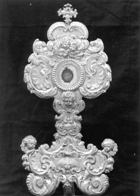 reliquiario - bottega italiana (fine sec. XVIII)