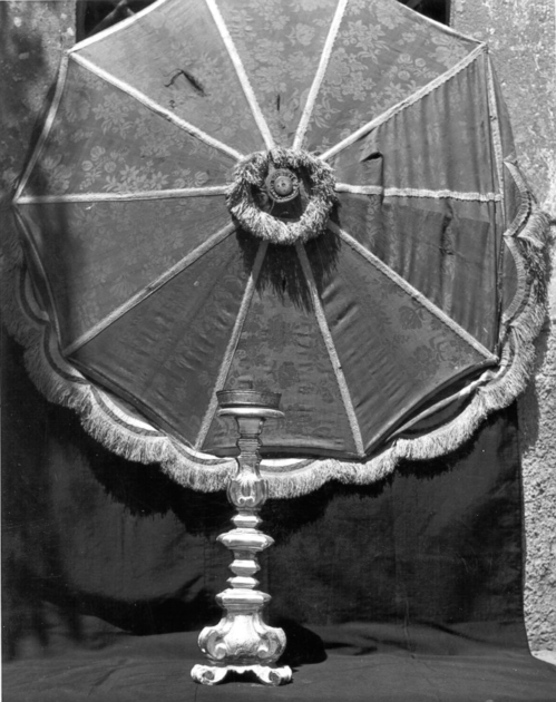 ombrellino processionale - manifattura italiana (sec. XIX)