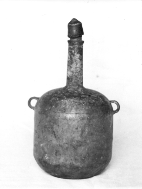 vasetto per oli santi - ambito garfagnino (sec. XVII)