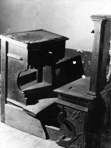 banco - ambito garfagnino (sec. XVIII)