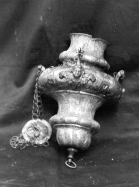 lampada pensile - bottega toscana (sec. XVIII)