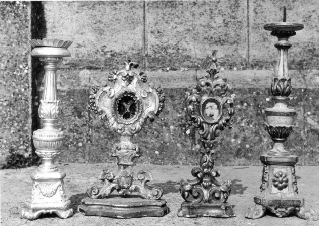 reliquiario - ambito garfagnino (sec. XVII)