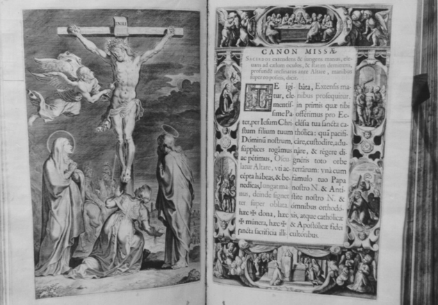 coperta di libro liturgico - ambito italiano (sec. XVII)