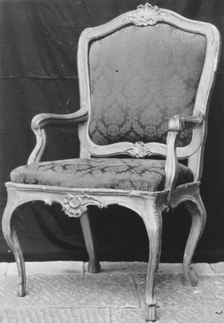 poltrona, serie - manifattura italiana (sec. XIX)