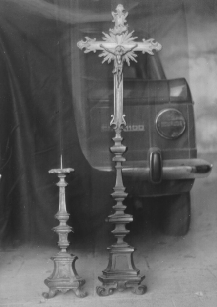 croce d'altare - bottega lucchese (sec. XVIII)