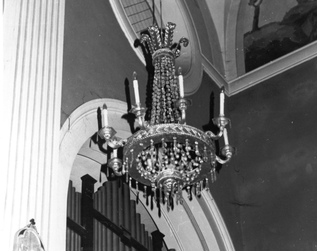 lampadario - bottega italiana (sec. XIX)