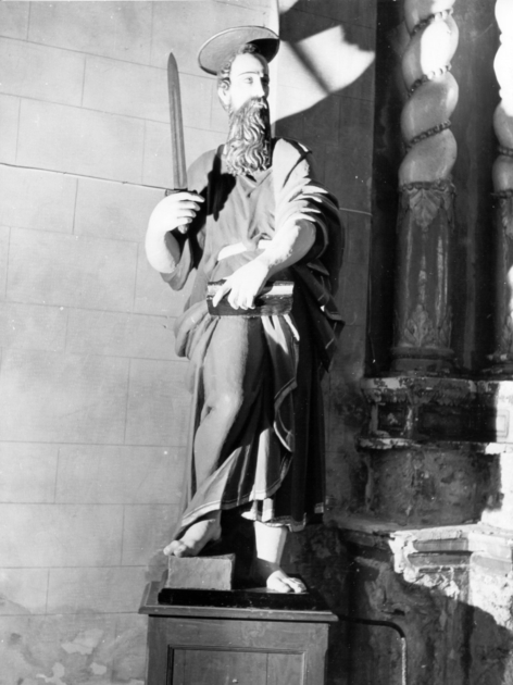 SAN PAOLO (statua) - bottega italiana (primo quarto sec. XVI)