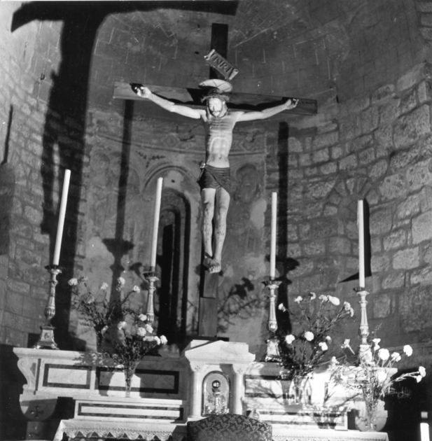 crocifisso - bottega italiana (sec. XV)