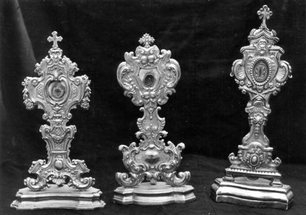 reliquiario - bottega italiana (seconda metà sec. XVIII)