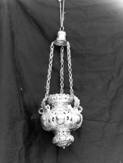 lampada pensile, serie - bottega italiana (sec. XVIII)