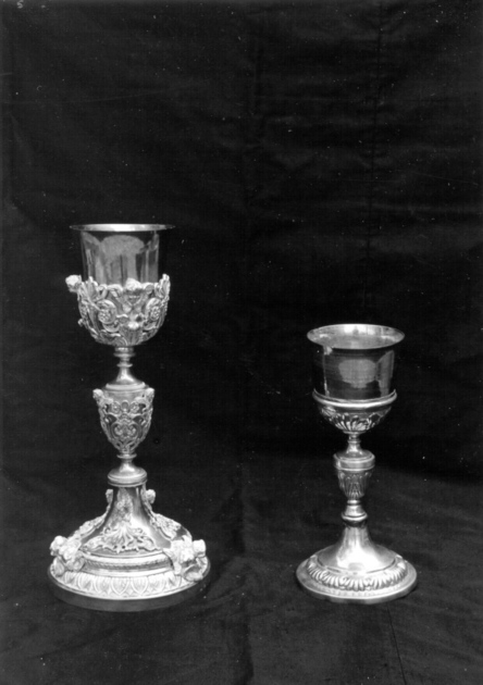 calice - bottega italiana (sec. XIX)