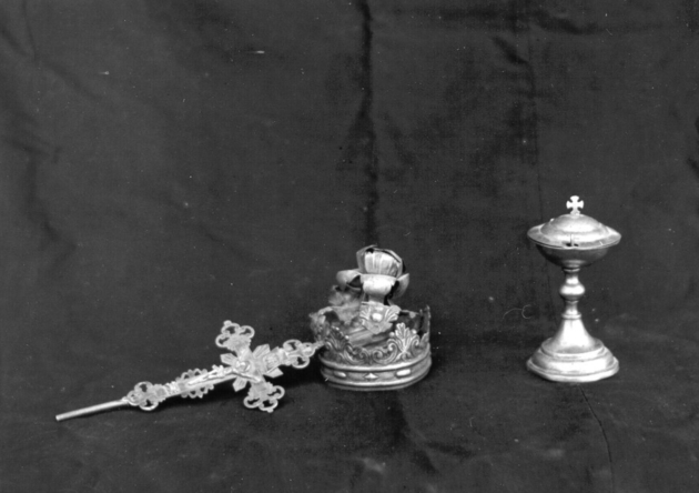 croce processionale - bottega italiana (inizio sec. XIX)