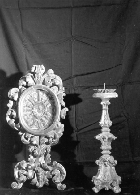 candeliere, serie - bottega lucchese (sec. XVIII)