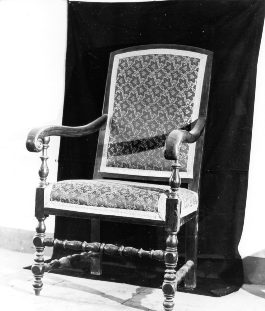 seggiolone - bottega lucchese (secc. XVIII/ XIX)