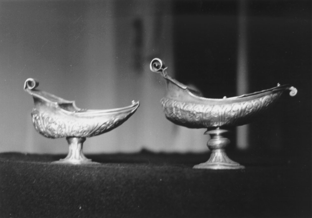 navicella portaincenso - a galeone - bottega lucchese (?) (sec. XVIII)