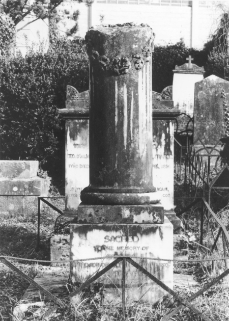 colonna - bottega italiana (sec. XIX)