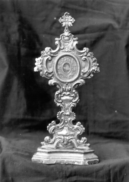 reliquiario - bottega italiana (sec. XVIII)