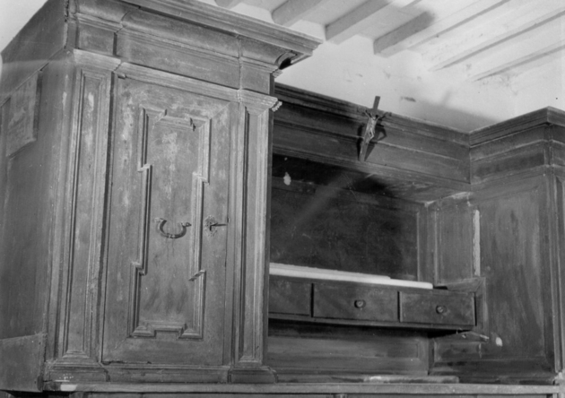 banco - bottega lucchese (sec. XVIII)