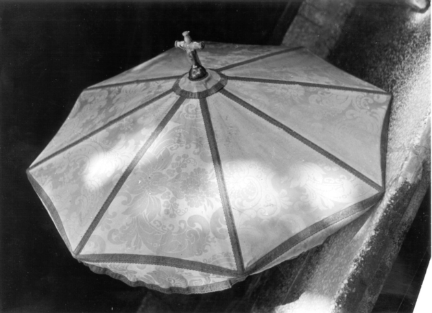 ombrellino processionale - manifattura italiana (fine sec. XVIII)