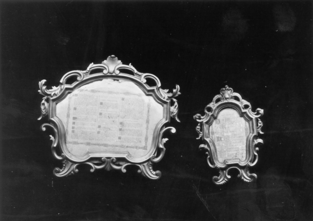 cartagloria, serie - ambito garfagnino (sec. XVIII)