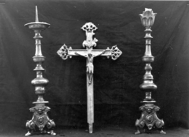 croce d'altare - bottega toscana (secc. XVII/ XVIII)