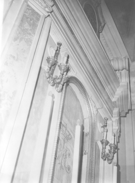 candeliere da parete, serie - manifattura toscana (sec. XIX)