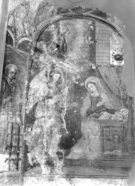 ANNUNCIAZIONE (dipinto) - ambito fiorentino (sec. XV)