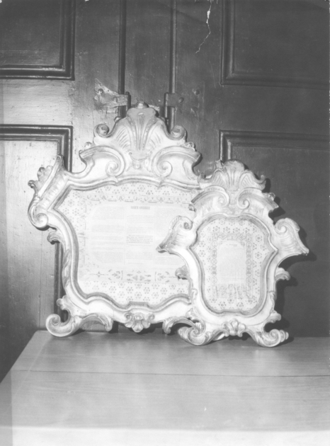 cartagloria, serie - bottega toscana (sec. XVIII)