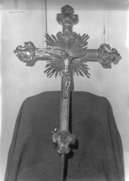 crocifisso - bottega lucchese, bottega toscana (sec. XVIII)